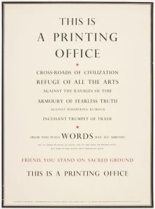 ThisisAPrintingOffice.Warde